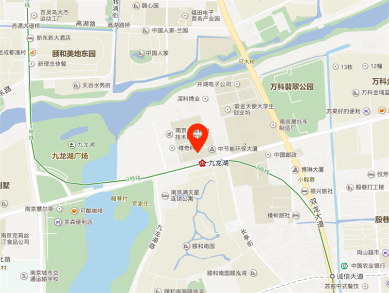 秣陵中心地图位置